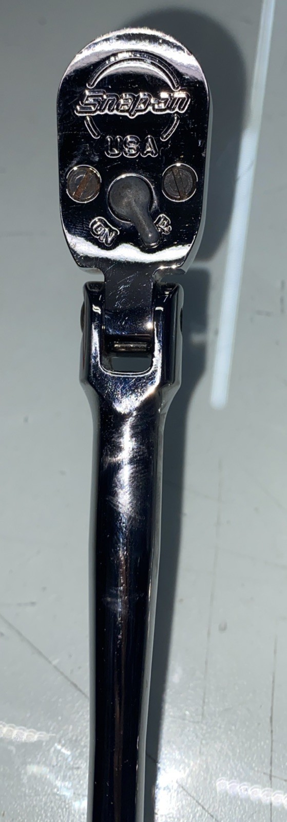 Snap On TLLF72 1/4″ Drive Dual 80 Technology Extra-Long Handle Flex-Head Ratchet