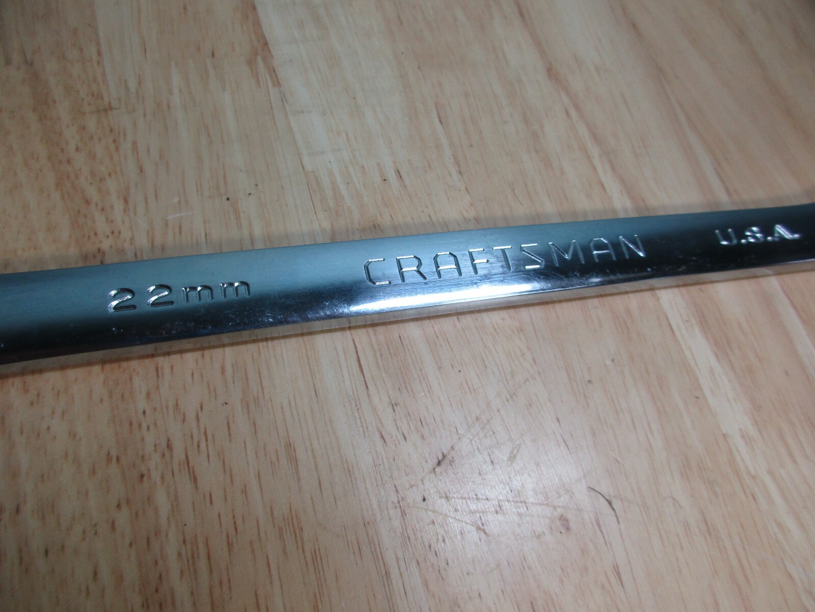 Craftsman Professional Metric Long Full Polish USA 22 mm – Part # 44952 K-Series