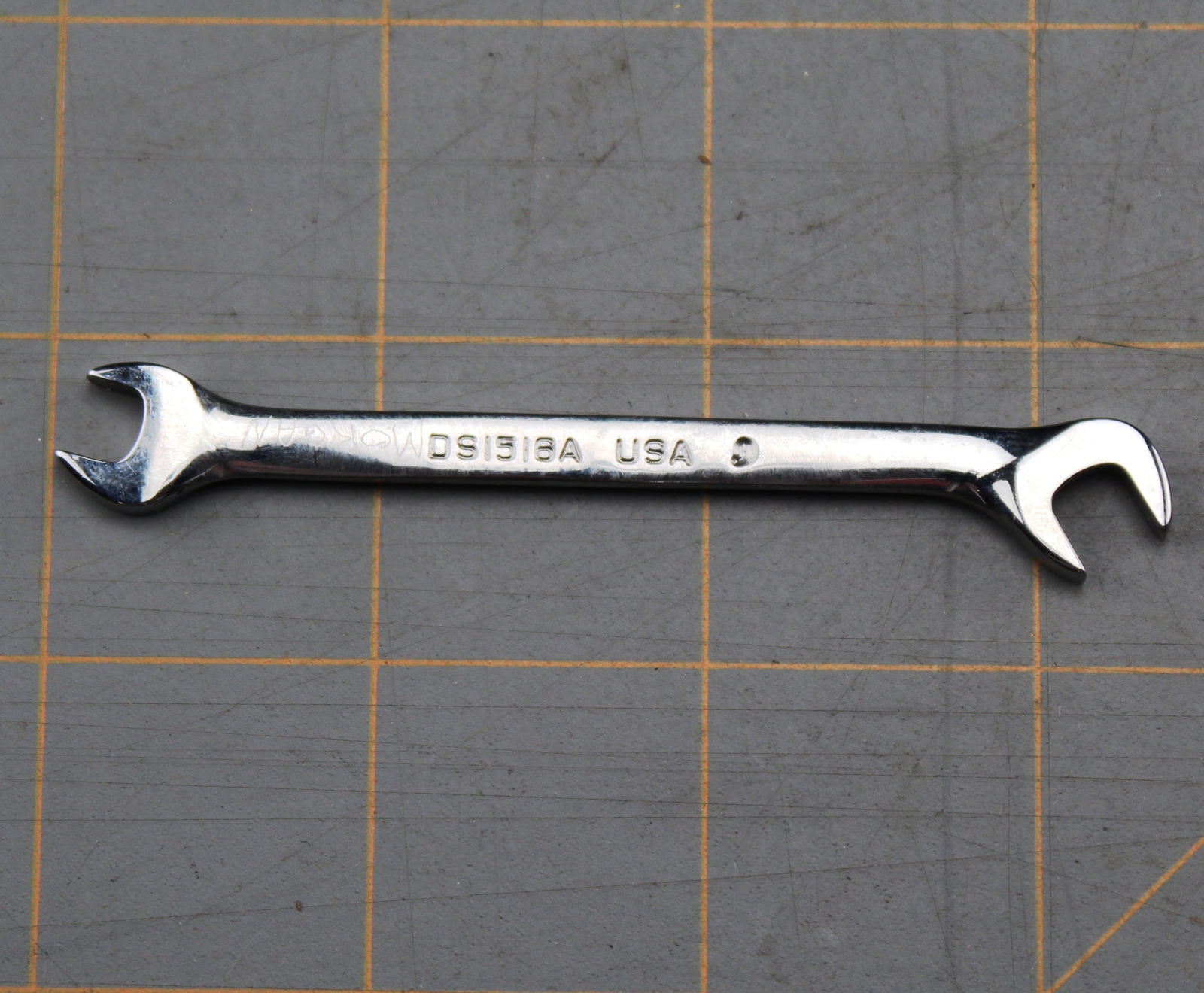 Snap on Tools DS1516A 4 Way Open End Angle 15/64 x 1/4 Ignition Wrench Four Way