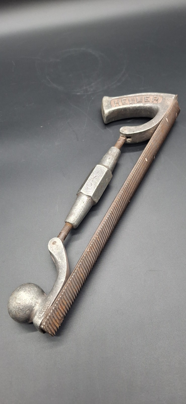 Vintage Heller Bros. Co. Auto Body File Rasp Adjustable 14″