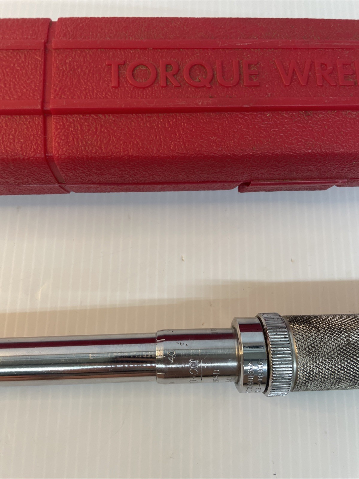 Snap on Qjr284d 3/8 Drive 1000 Pounds/inch Torque Wrench With Case – Pre Owned
