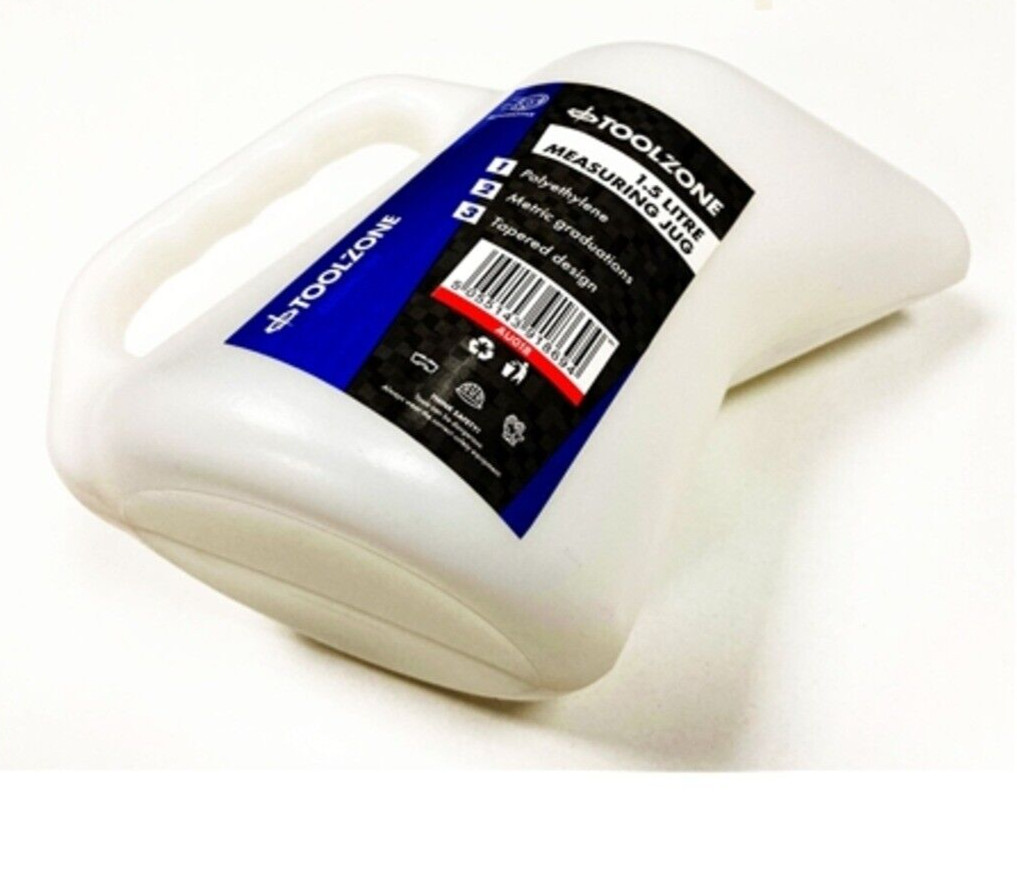 Measuring Jug 1.5 Litre Tapered oils fluids liquids workshop garage