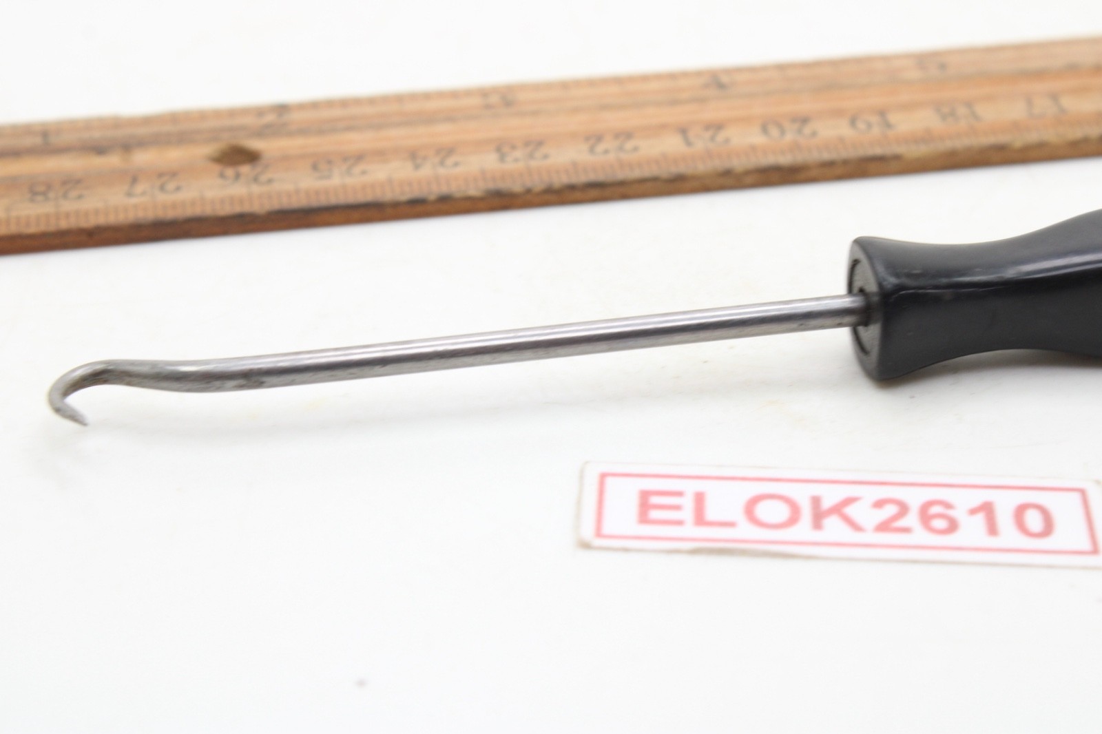 Snap-on Tools 3ASH 5-7/8″ Mini Hook Pick Black Hard Handle Made in USA
