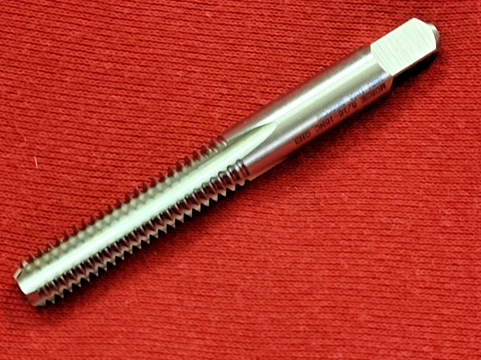 5/16-18 NC Bottom Tap HSS Morse MT3732617 Hand Tap 4FL USA