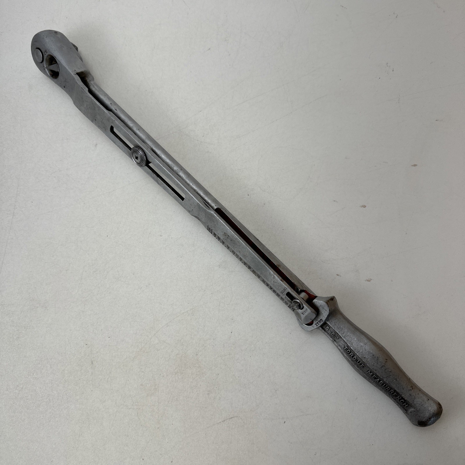 Williams Torque Measurrench S-57 19″ Long 20-200 Foot lbs Torque Wrench