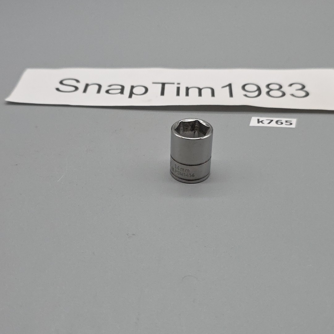 Blue-Point Tools BLPSM1414. 1/4″ Dr 14mm SOCKET SHALLOW 6Pt USA