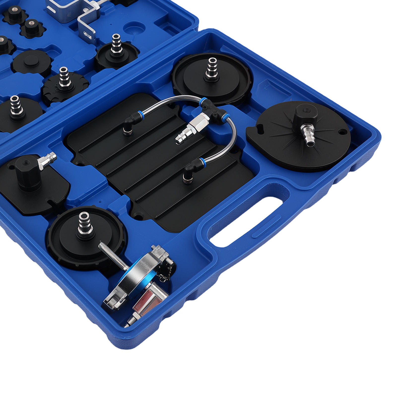 Brake Bleeder Adapter Kit 12 Pieces for Master Cylinder Brake Fluid Bleeding