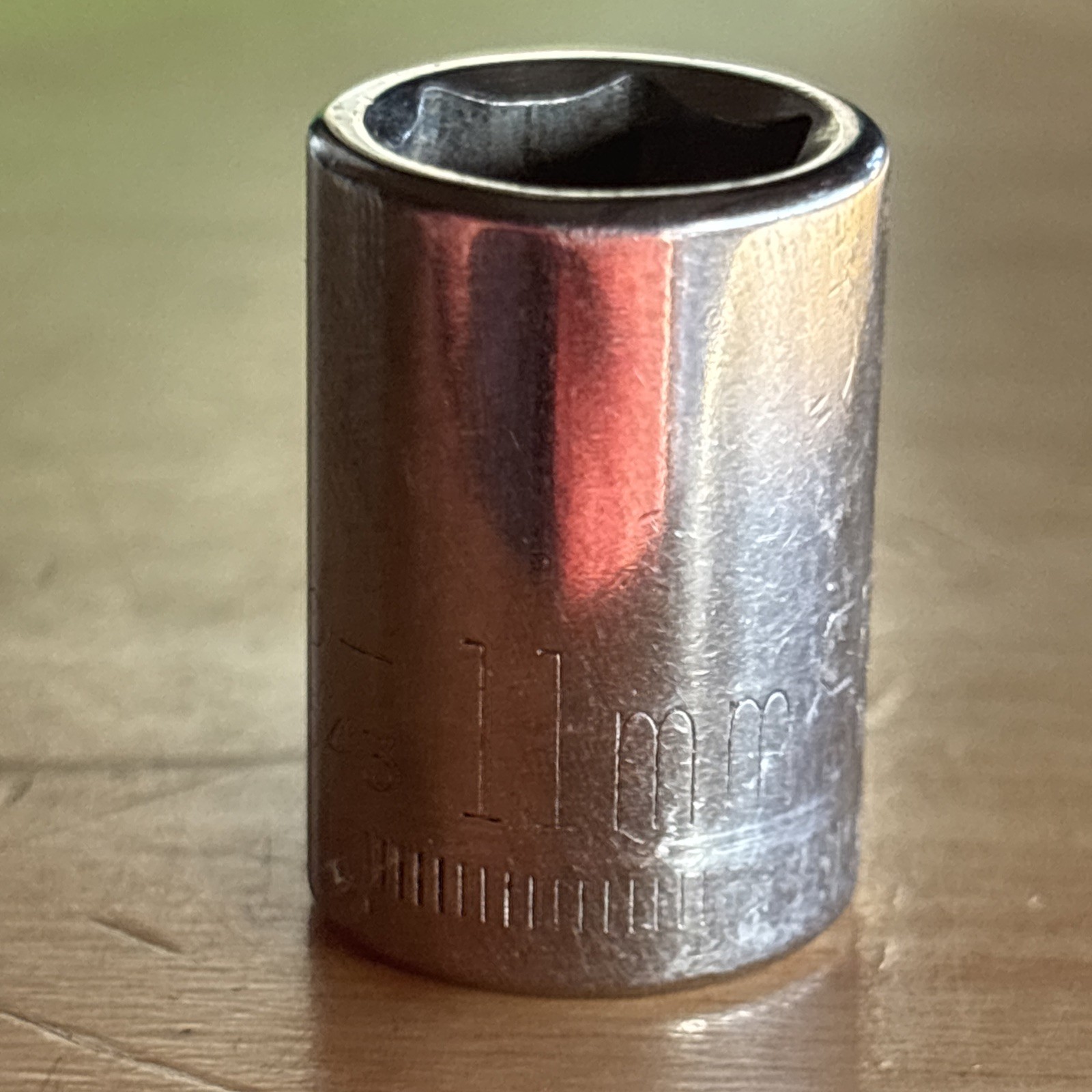 Craftsman 11mm Shallow Socket 3/8″ Drive 6 Point Inverted G Series 43543 USA