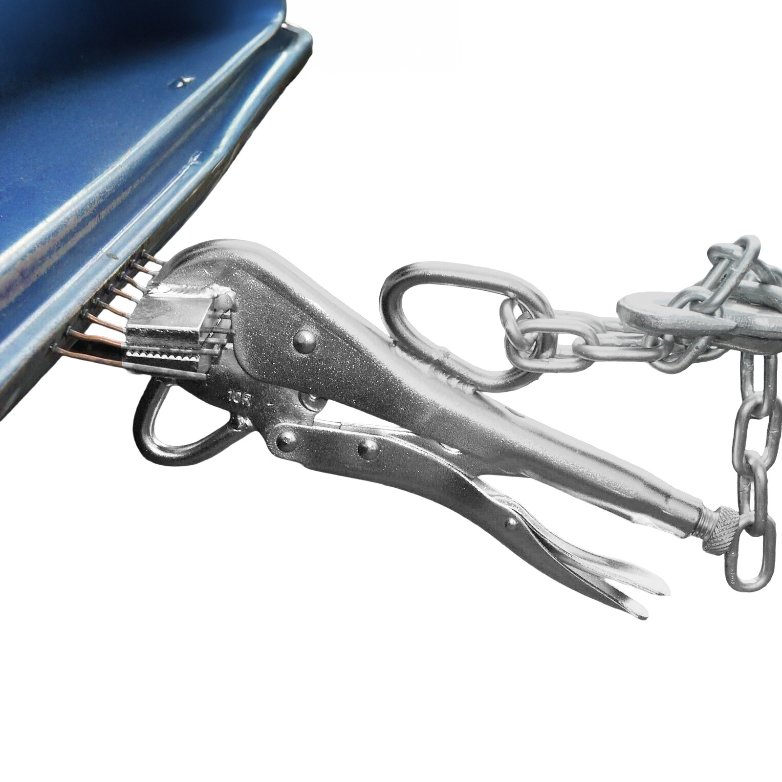 Locking Sheet Clamp Multi-functional Steel 11*23cm Extra Wide Duck Billed Pliers