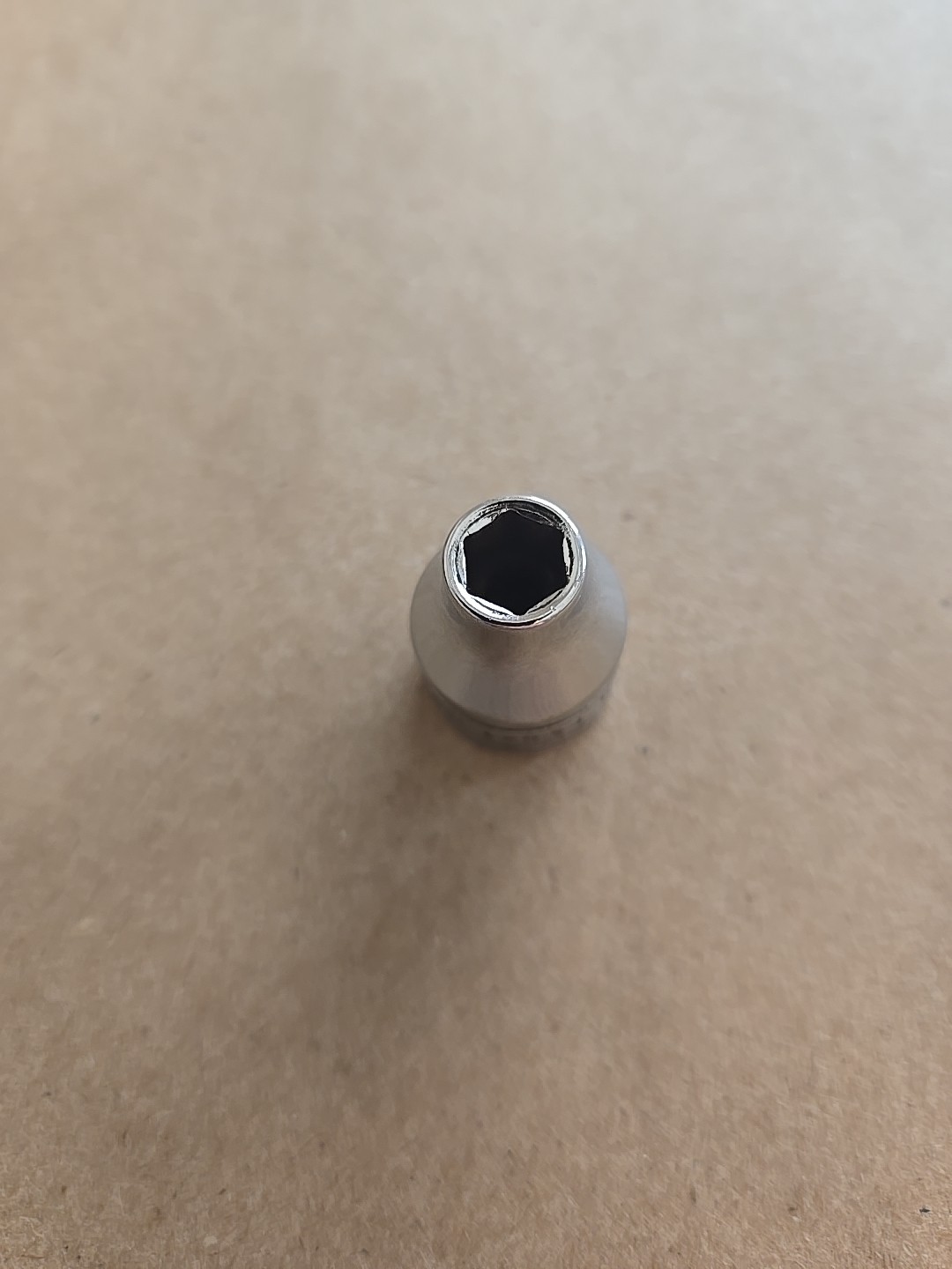 Snap On 3/8″ Drive 1/4″ 6PT SAE Shallow Chrome Socket FS081