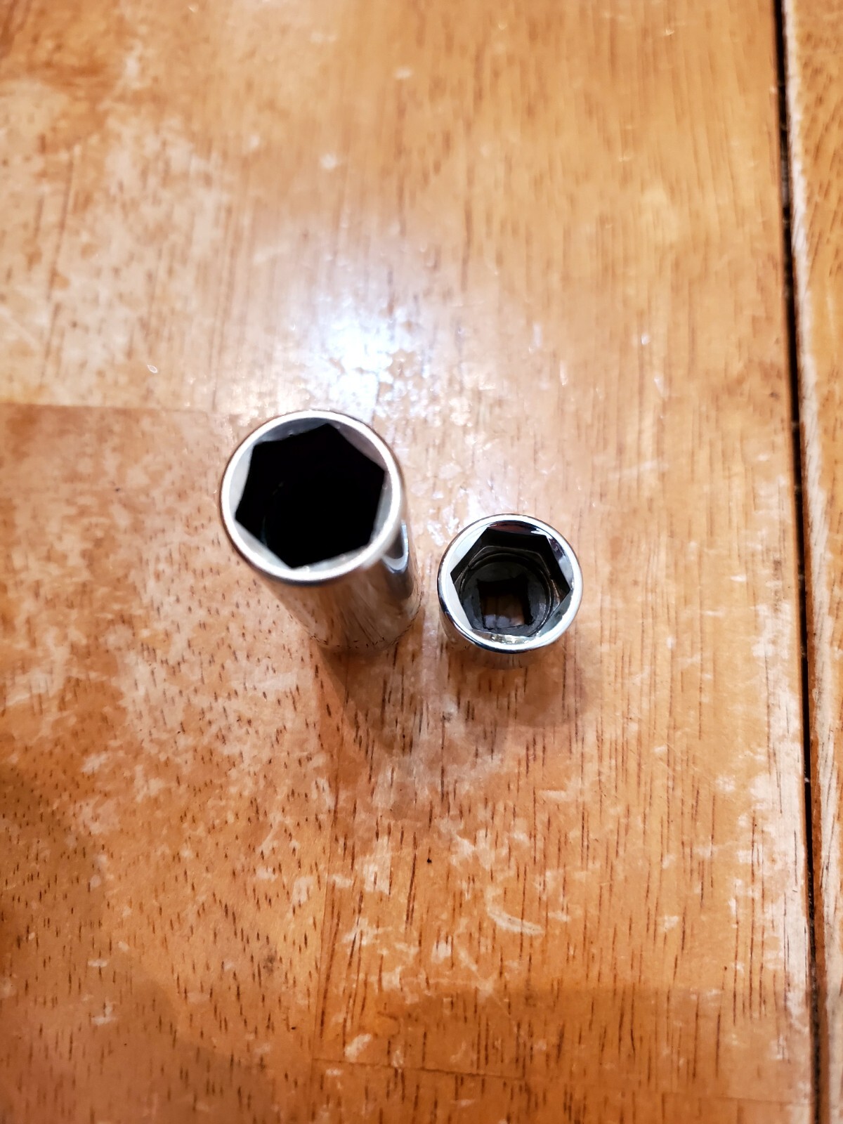 Mac Tools 1/4 Drive 13MM 6PT Shallow Deep Sockets Lot Of 2