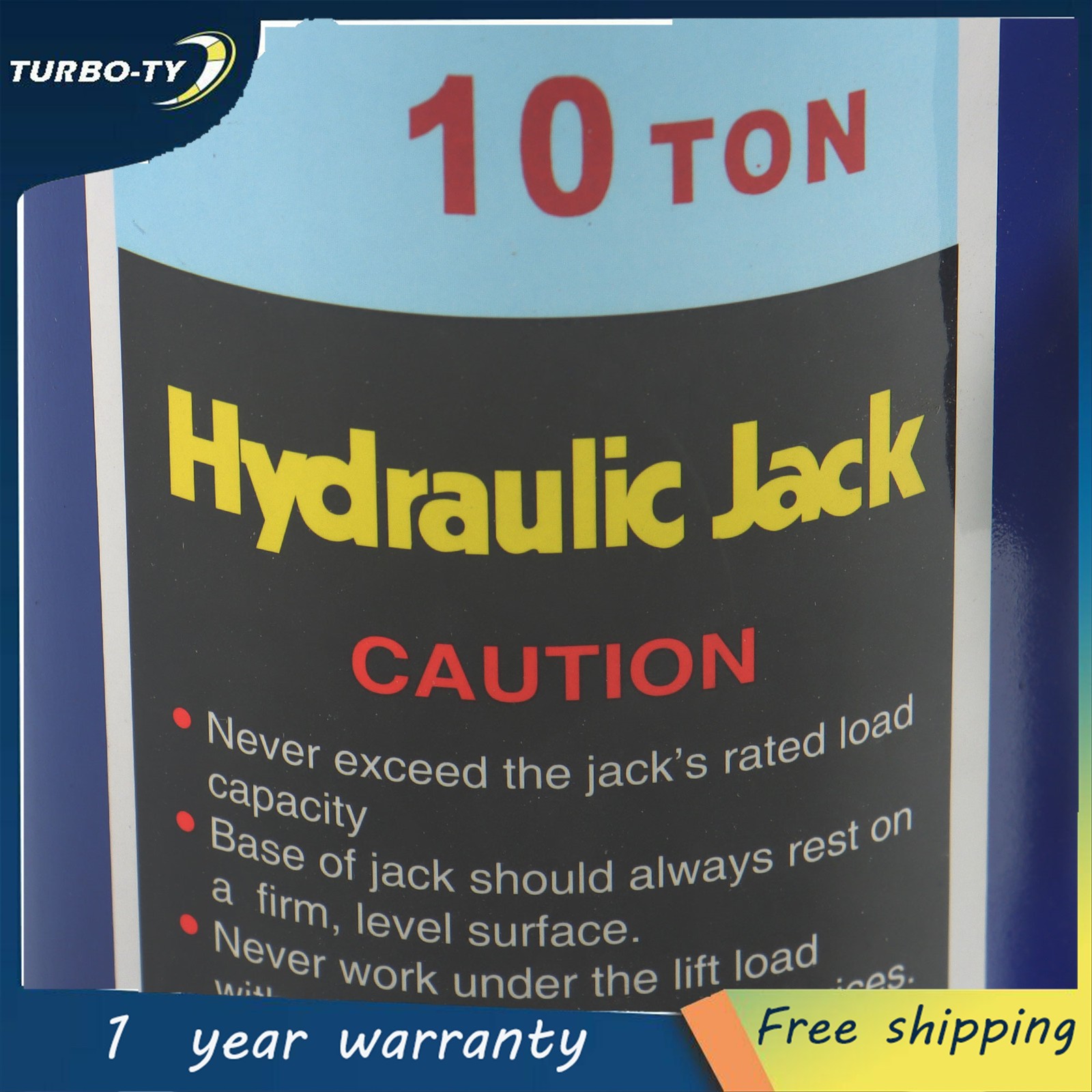 Welded Hydraulic Car Bottle Jack for Auto Repair and House Lift 10 Ton