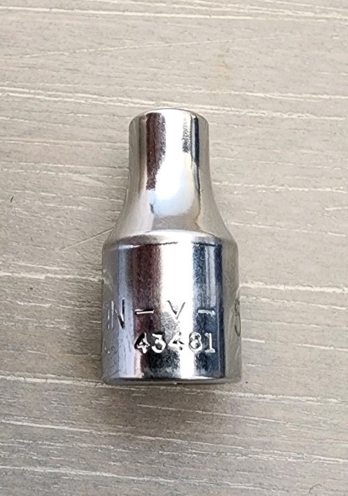 Craftsman USA 5/32″ Socket 6 Point 1/4″ Drive -V- 43481
