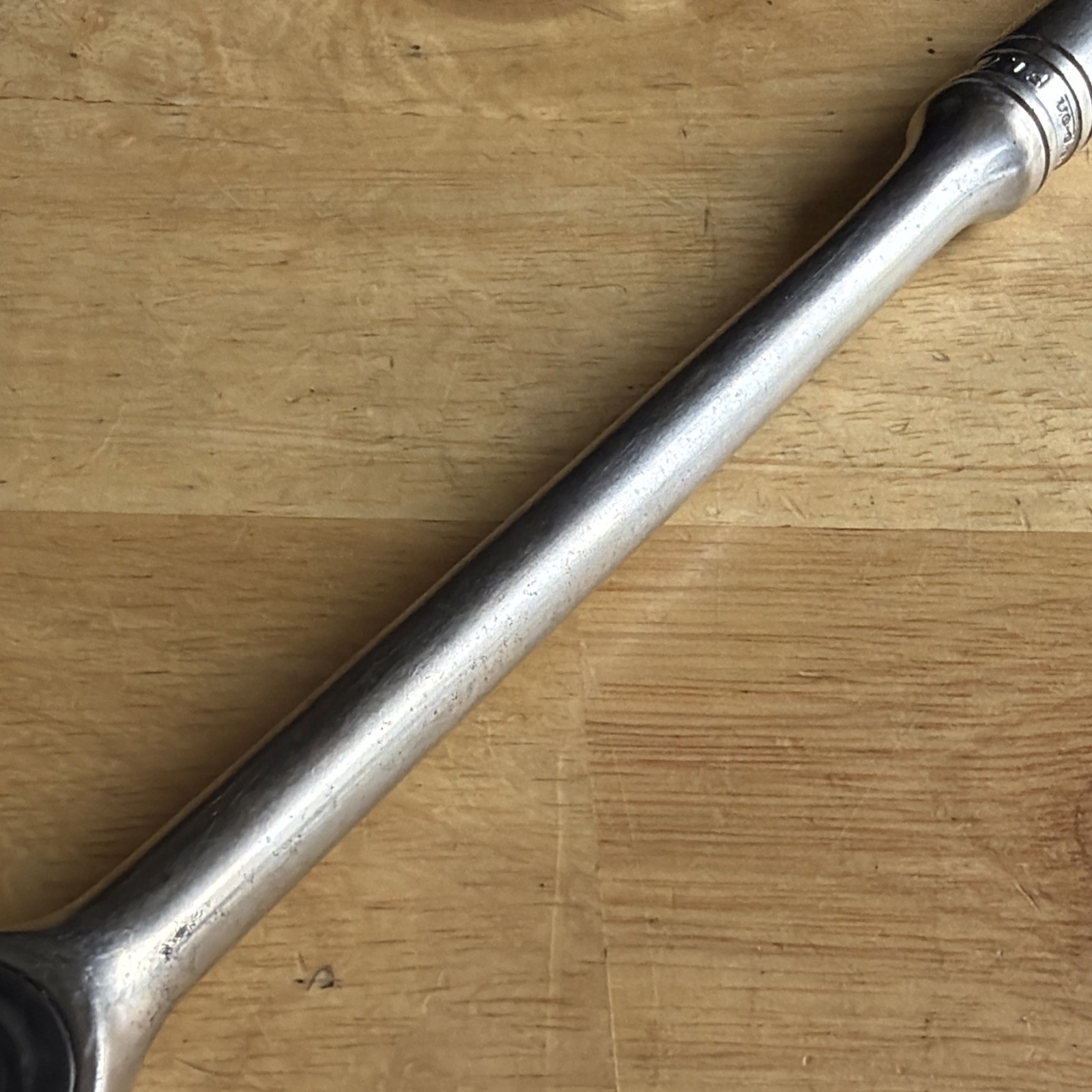 Snap On Tools 10″ Long Ratchet 3/8″ Drive Long Handle FL710B Vtg Made in USA