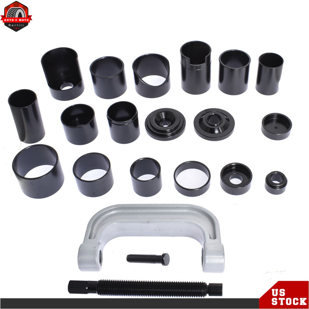 Ball Joint Press Tool Kit 21PCS w/ C-Frame & Adapter Set for Removal & Install