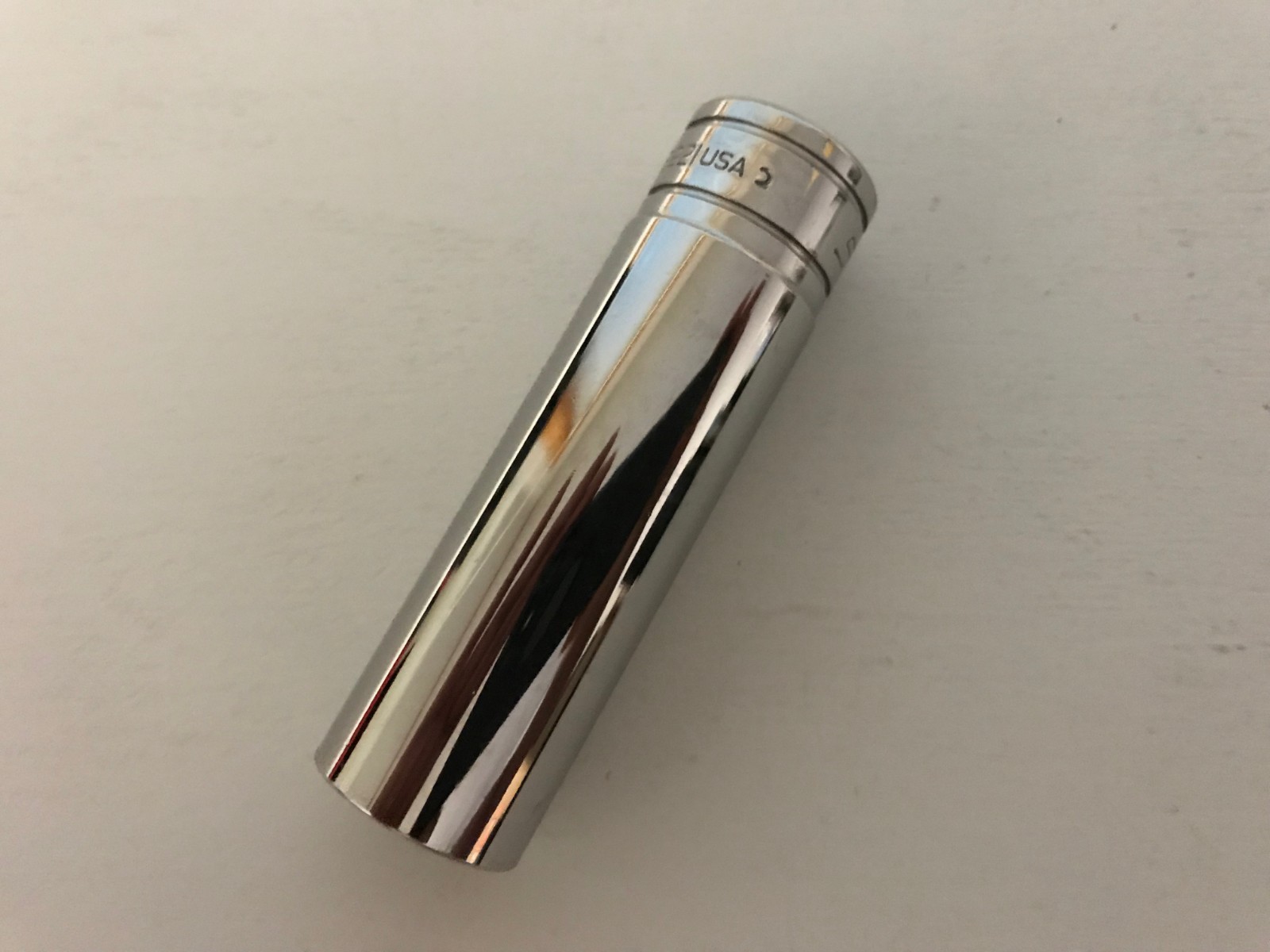 Snap-On Tools USA *NEW* 1/2″ Drive 6pt 11/16″ SAE Deep Chrome Socket TS221