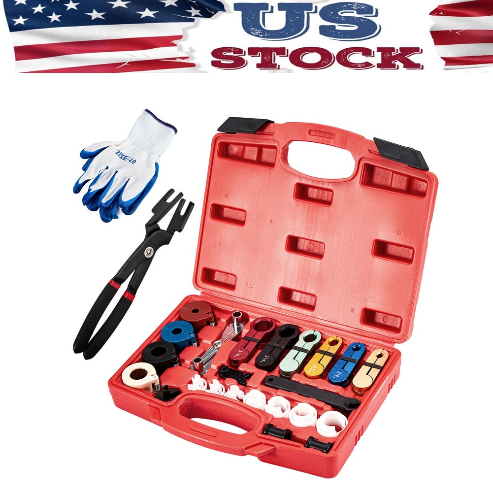 Fuel Line Disconnect Tool Set, 28 in 1 Master Quick Disconnect Tool Repair New