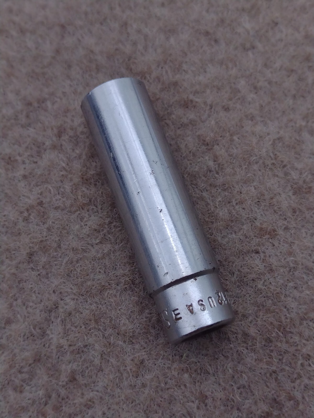 Vintage Snap On USA 3/8 Socket 1/4″ Drive Deep 6pt STM12 Underline Snap-on Tools