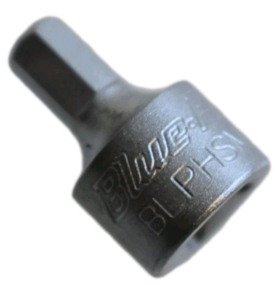 Blue Point Tools BLPHSM145 5mm Stubby Hex Bit Socket 1/4″ Drive