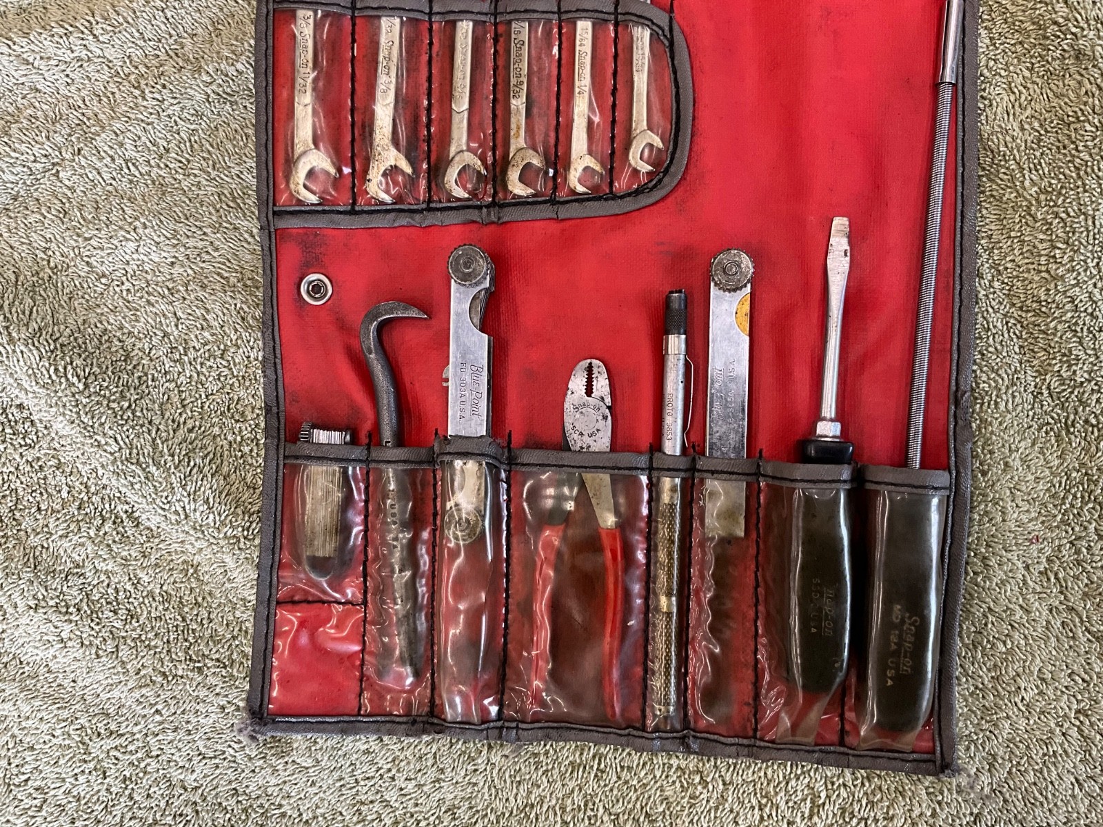 Snap On 2011C-IT-K IGNITION TUNE UP SET + KIT BAG C-111C