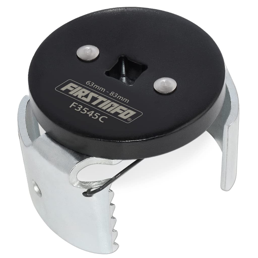 FIRSTINFO F3545C Adjustable Oil Filter Wrench Fits 2.53.25 In SpinOn