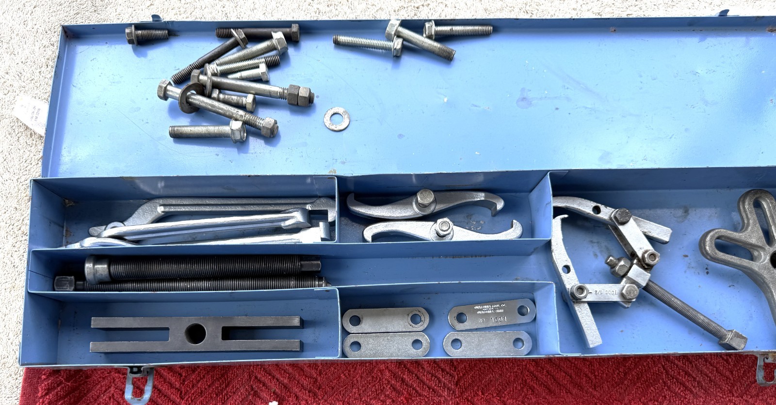 VINTAGE OWATONNA TOOL CO. PULLER KIT MECHANICAL, 5180-00-313-9496 – AS PICTURED