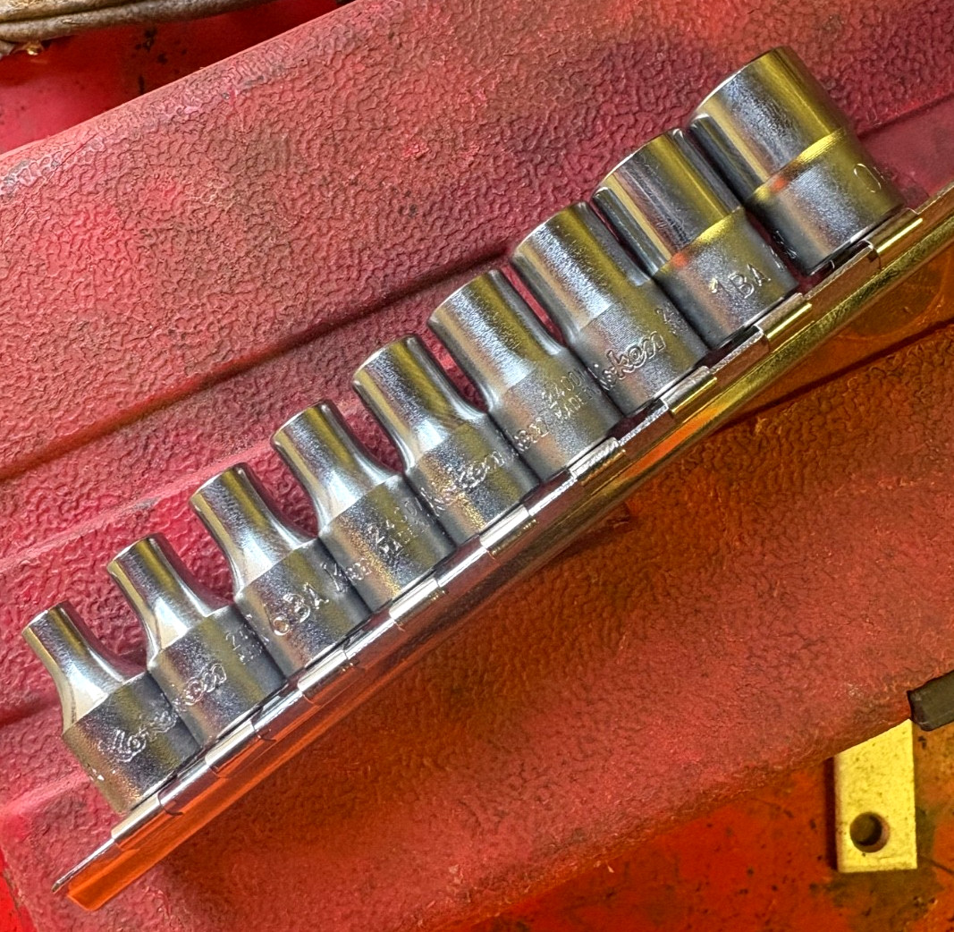 kokon tools 1/4 BA socket set 8ba-0ba British