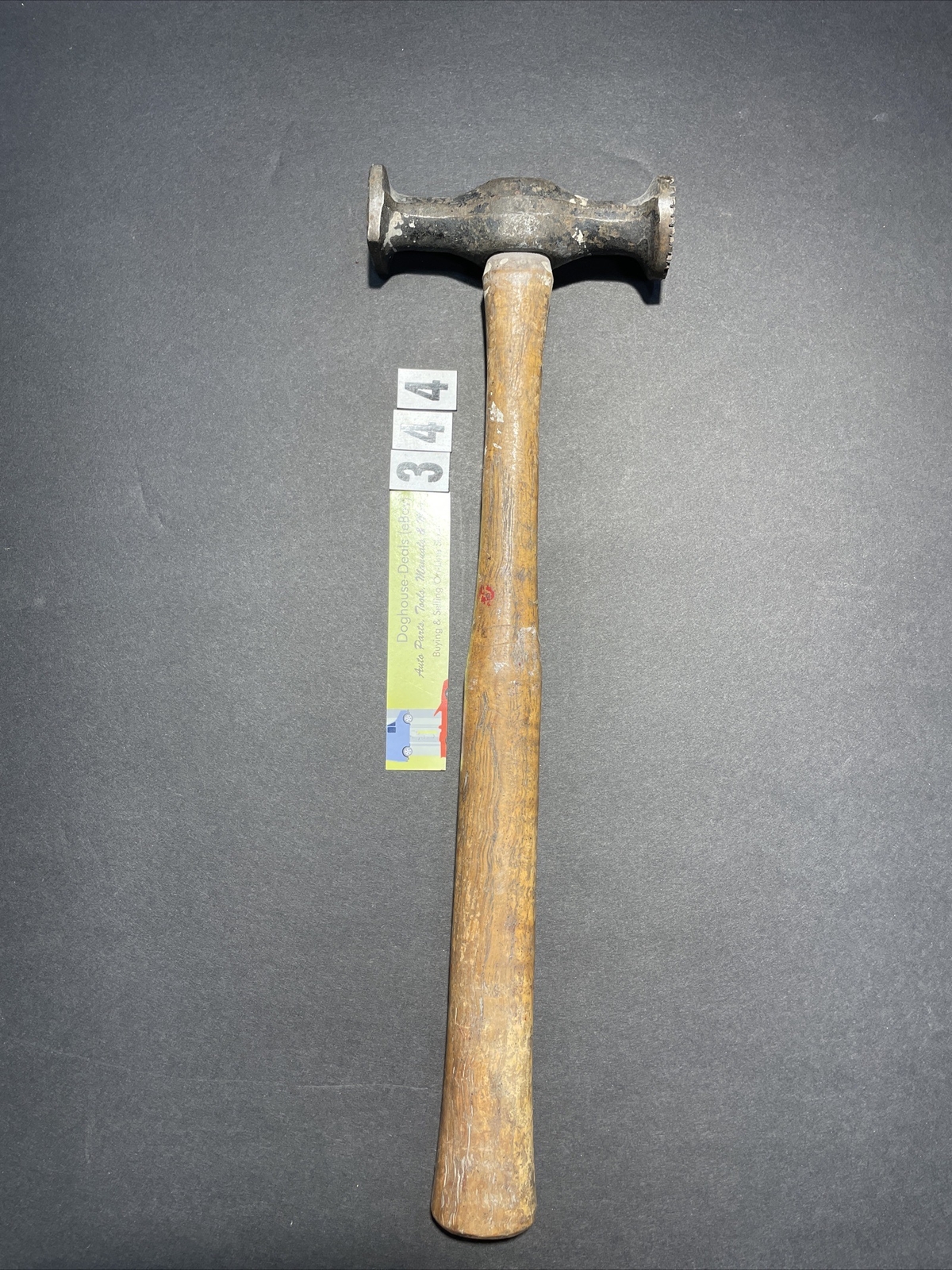 Vintage Vulcan Body Hammer FRM-26A, 12-3/16″ Tall, Head Width 3-5/8″, #344