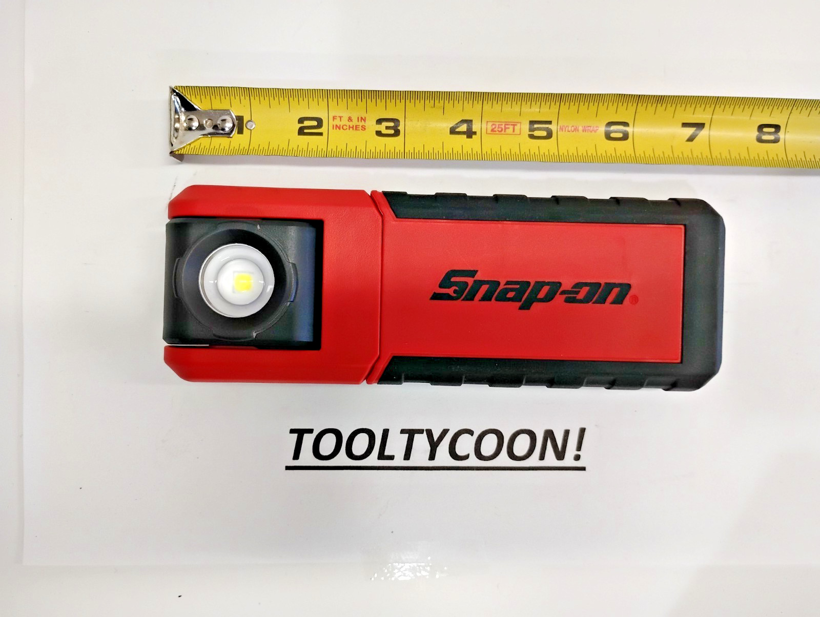 Snap-On Tools NEW ECARI052 Pivoting Head 400-500 LUMEN Lamp Rechargeable RED