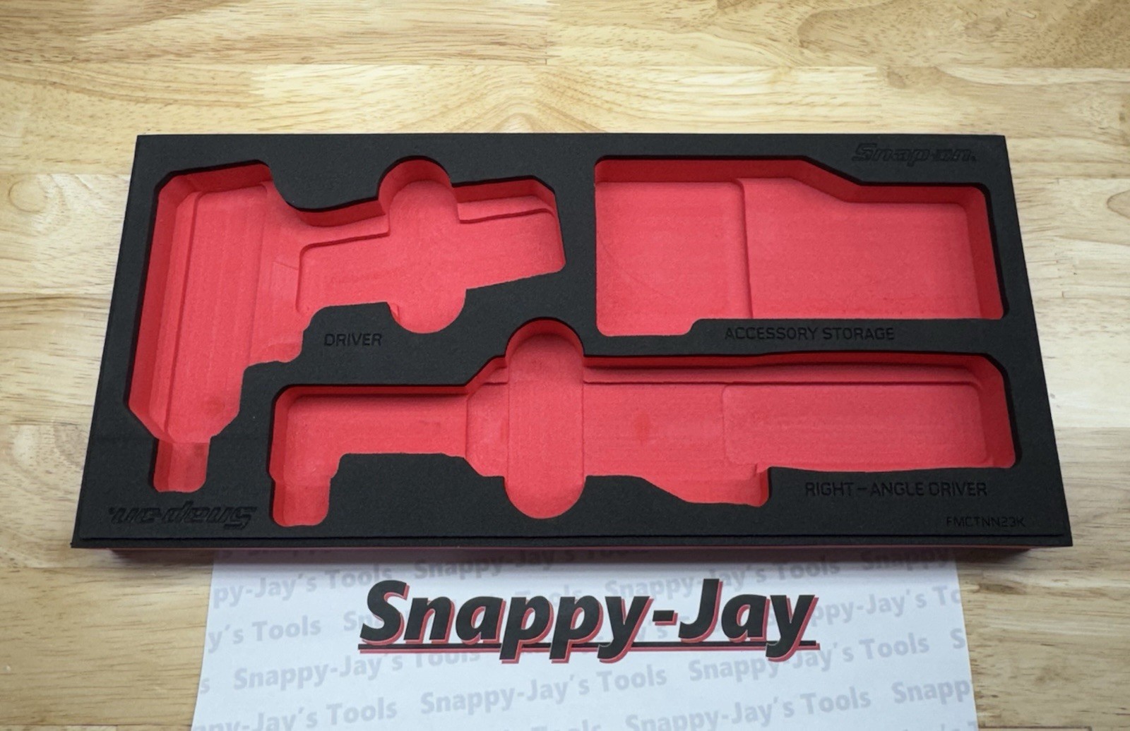 Snap-on NEW RED FOAM For 2pc NanoAxcess Set CTNN2Q3KF FMCTNN23K