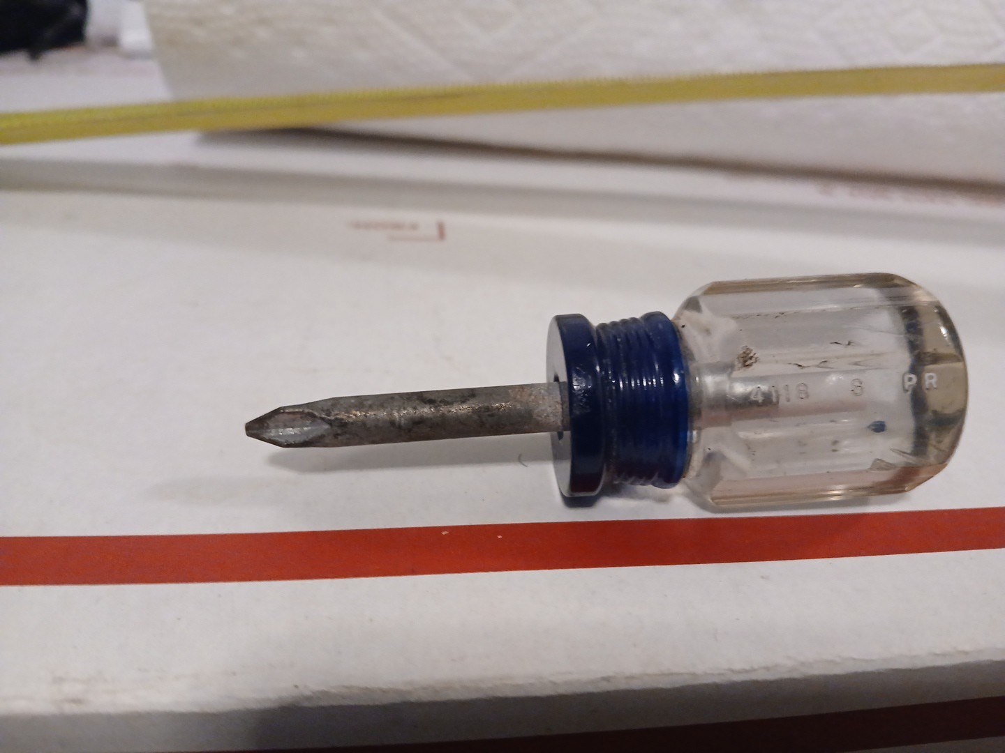 Craftsman Tools USA (WF) NOS #2 Phillips Stubby Short Screwdriver Model 4118 Spr
