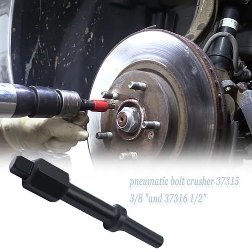 Pneumatic Bolt Breaker Set – 2-Piece Air Hammer Socket Adapter, 3/8″ & 1/2″