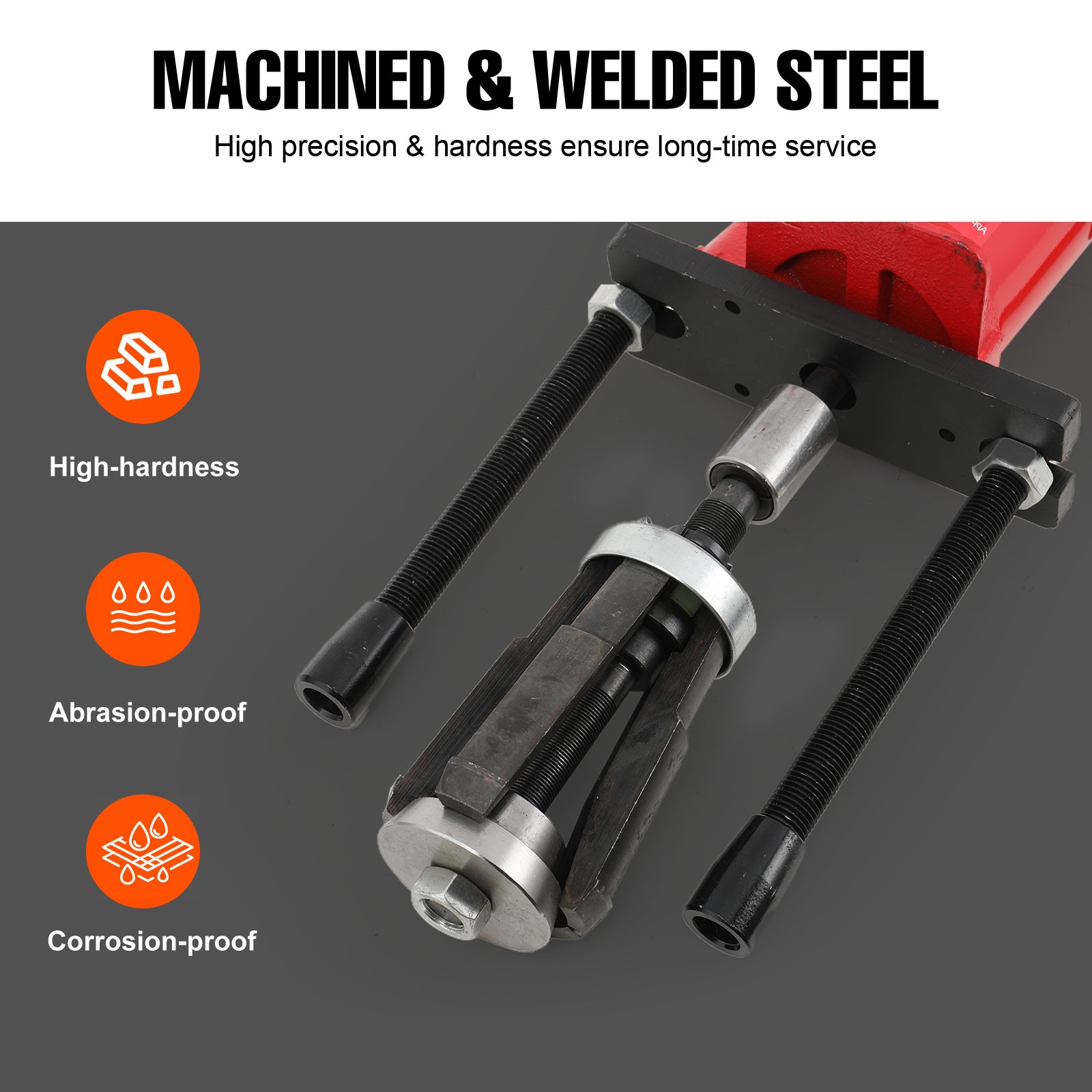 20Ton Hydraulic Cylinder Sleeve Liner Puller For Wet&Dry Type 80-140mm Cylinders