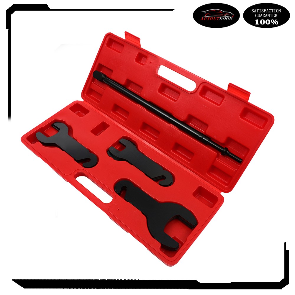 Pneumatic Fan Clutch Wrench Set Removal Tool for Ford GM Chrysler Jeep