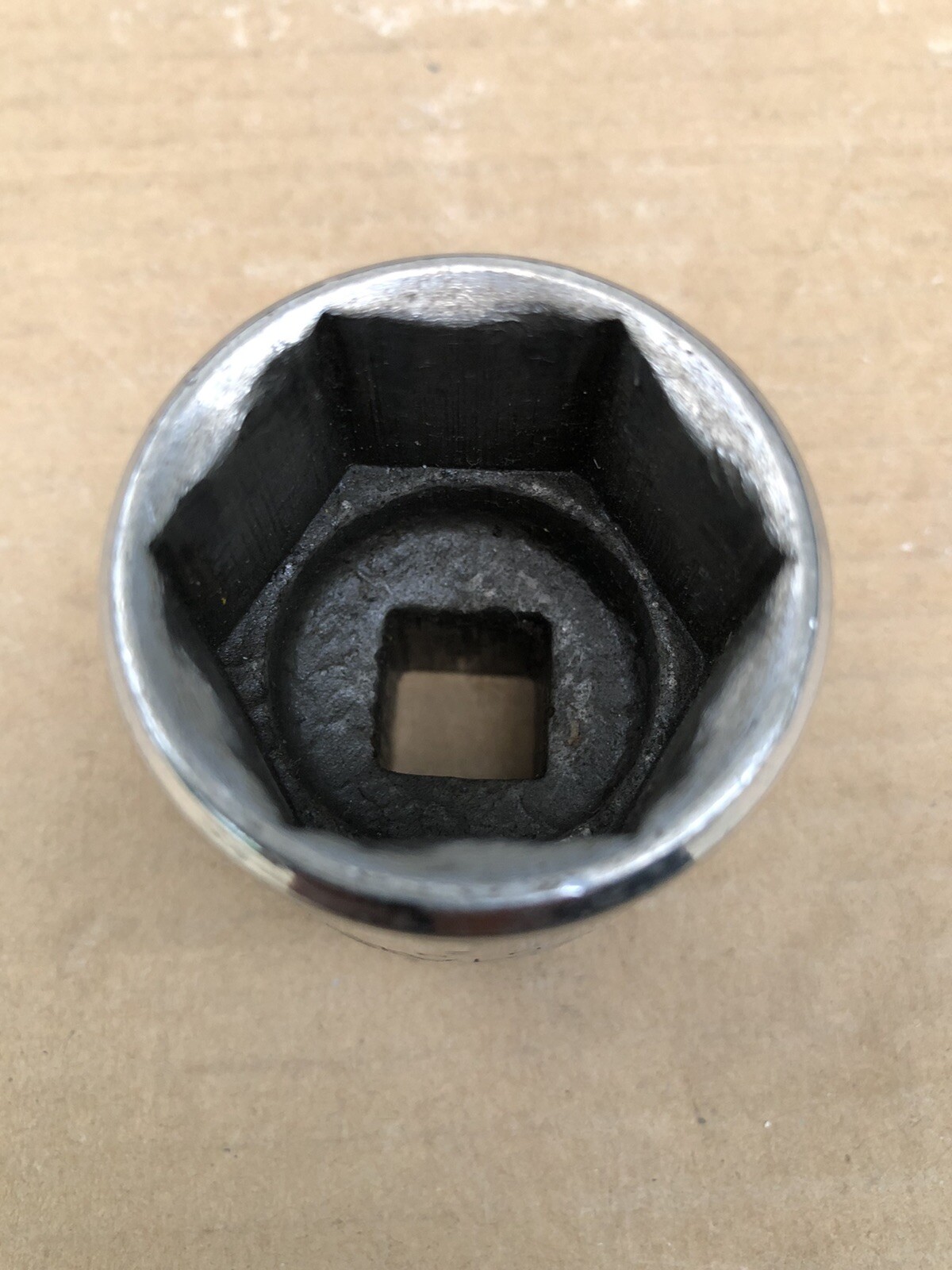 Mac Tools V386 1/2” Drive 1-3/16” 6 point shallow socket GM Ford Dodge Ram Chevy