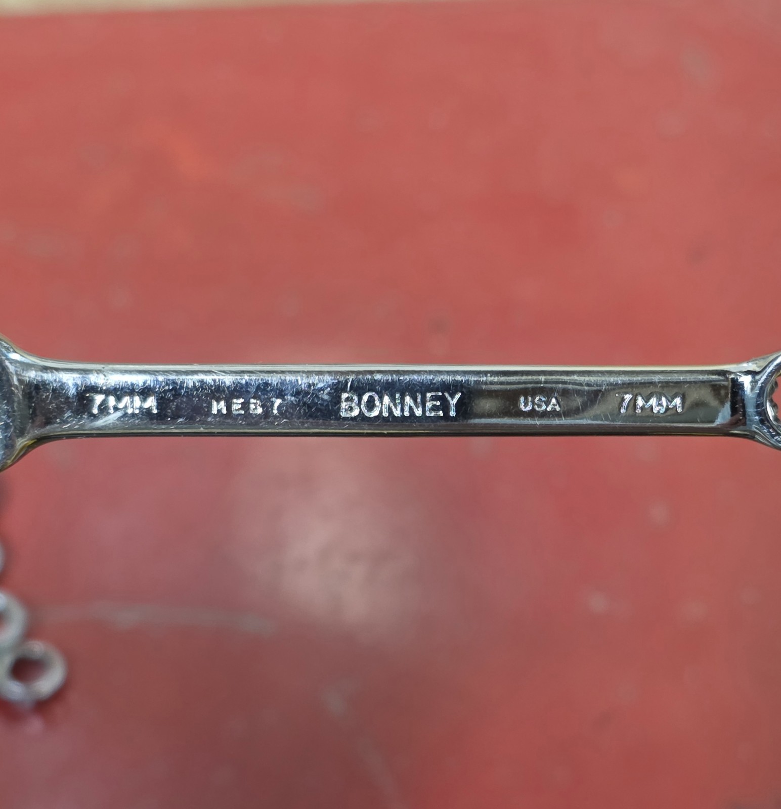 Bonney Tools Metric 11pc Short Combination Wrench Set 12pt B-80713 7-15 17, 19mm