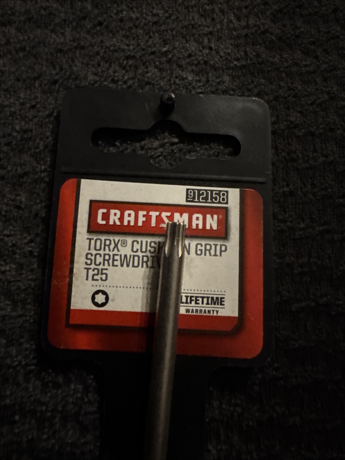 Sears Craftsman T25 Torx Cushion Grip Screwdriver 12158 *NOS USA ***