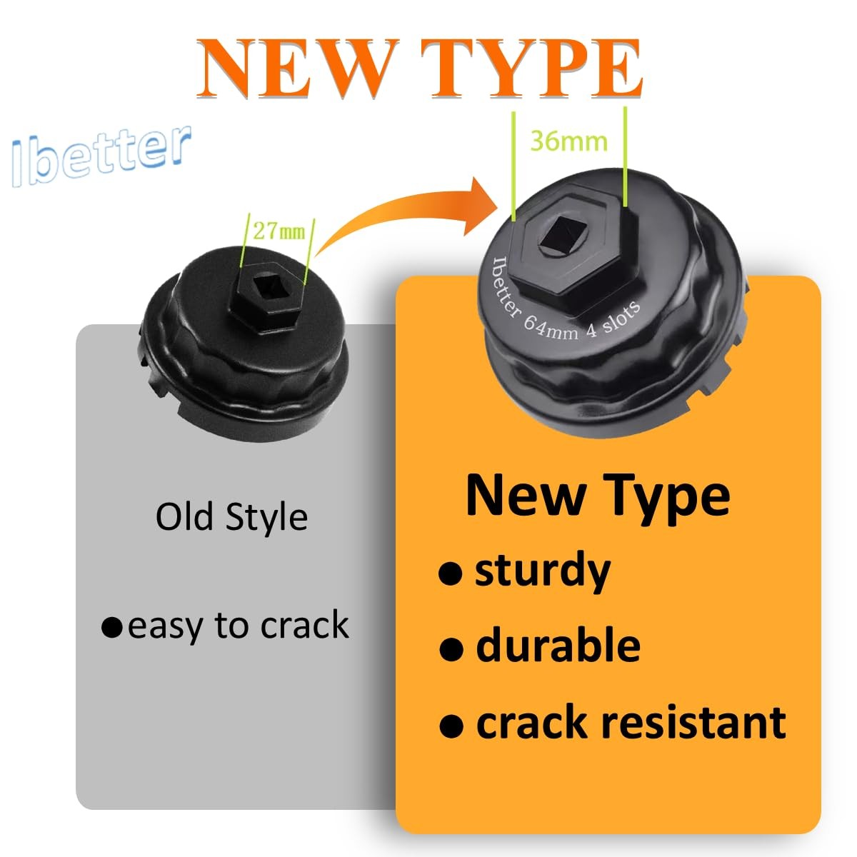 Heavy Duty Oil Filter Wrench for Toyota,Lexus,RAV4,Camry,Tundra,Highlander,Sie