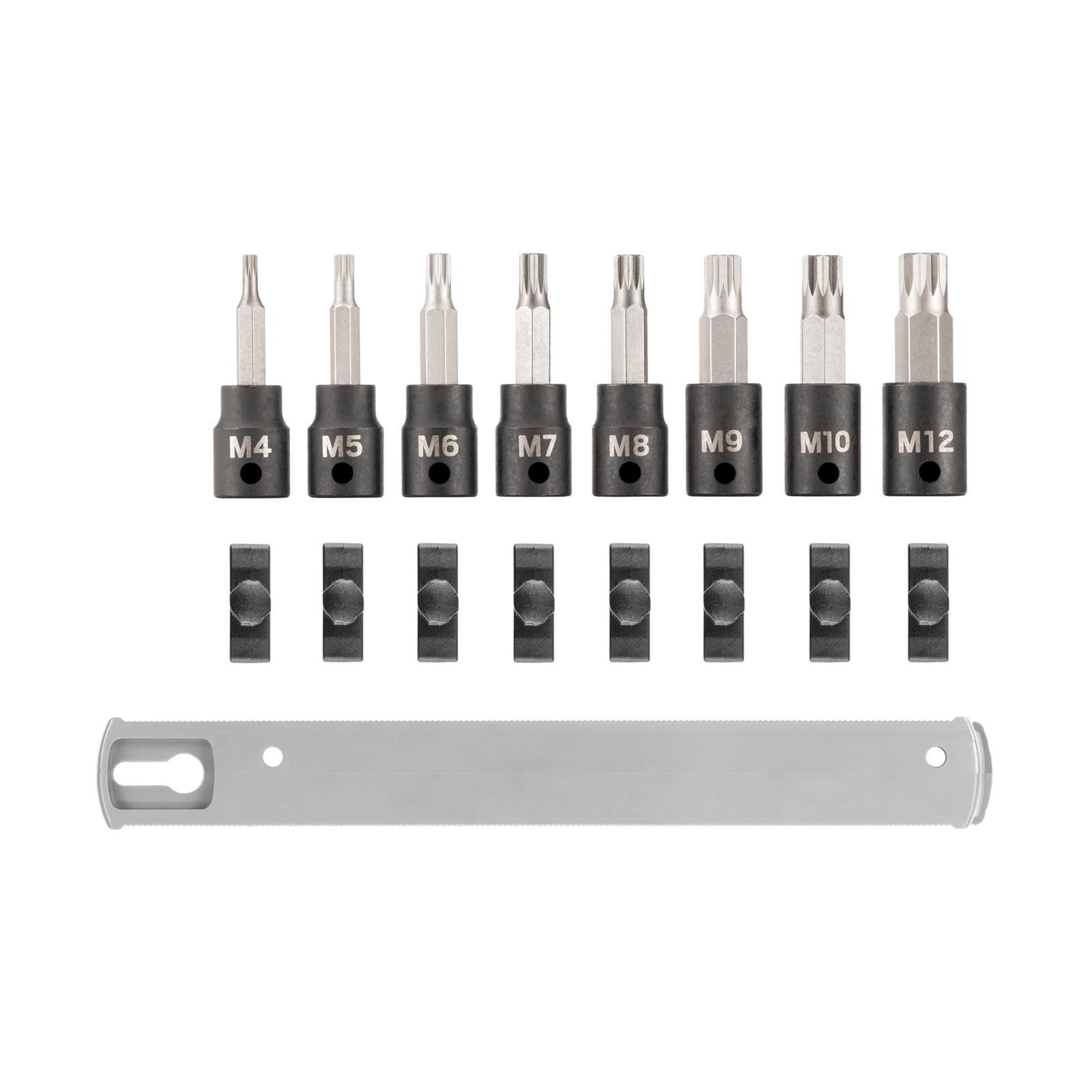 Tekton SIB91104 3/8″ Drive Triple Square Impact Bit Socket Set