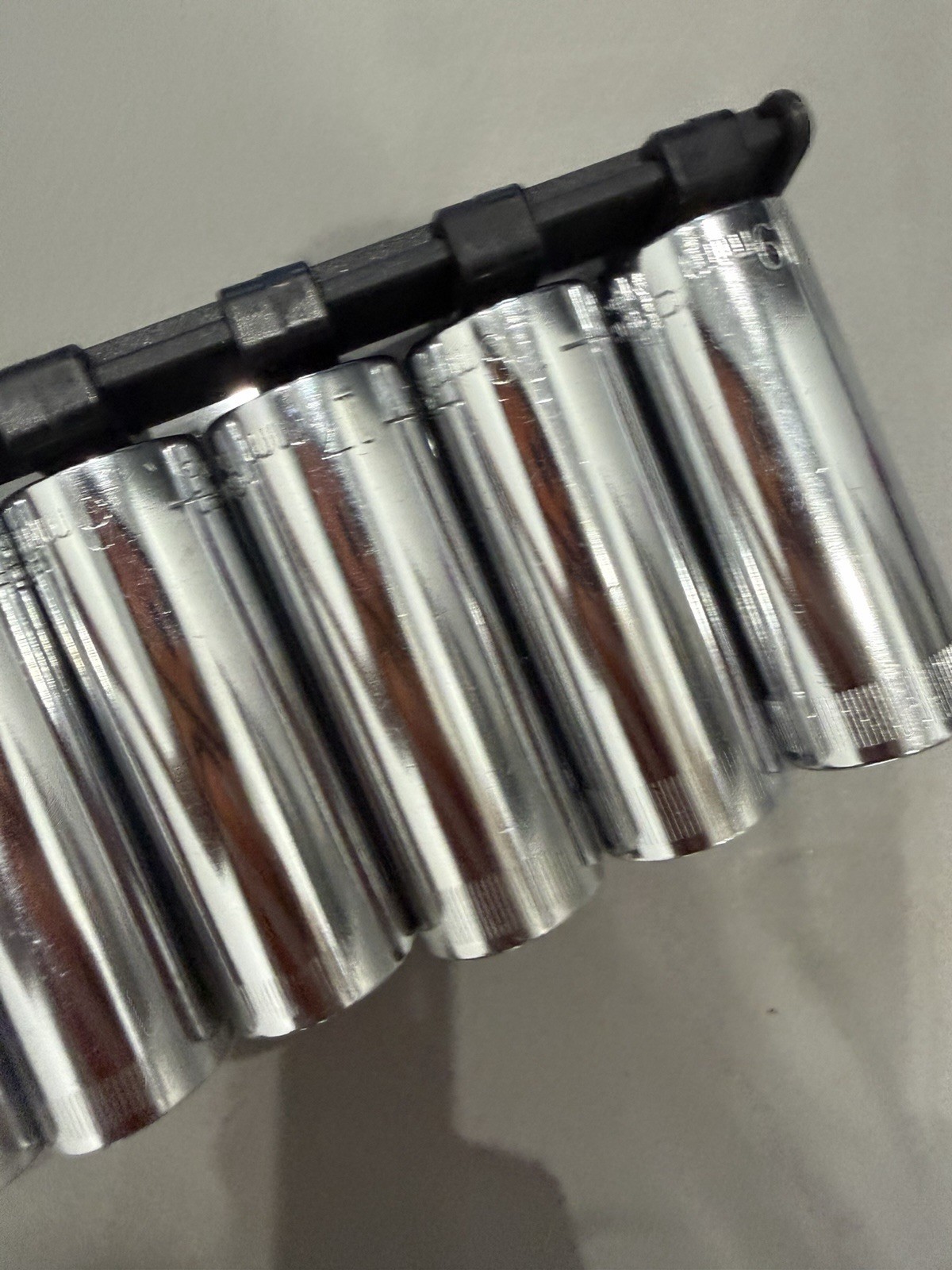 Vintage Craftsman 3/8″ Drive Metric Deep Socket Set 9mm – 19mm 6 Pt G Series