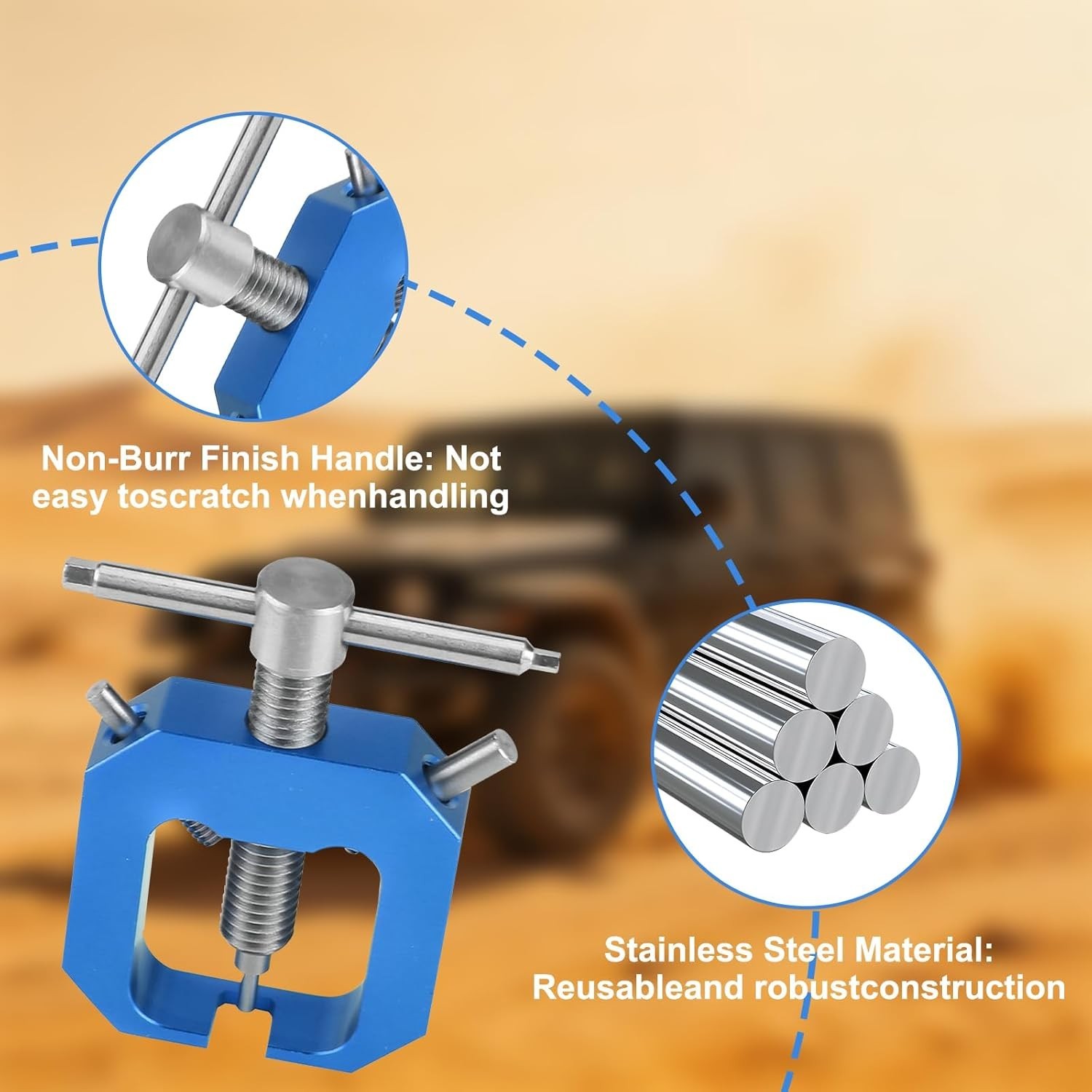 Mini Gear Pullers RC Pinion Bearing Puller Stainless Steel Small/Medium Gear Pul