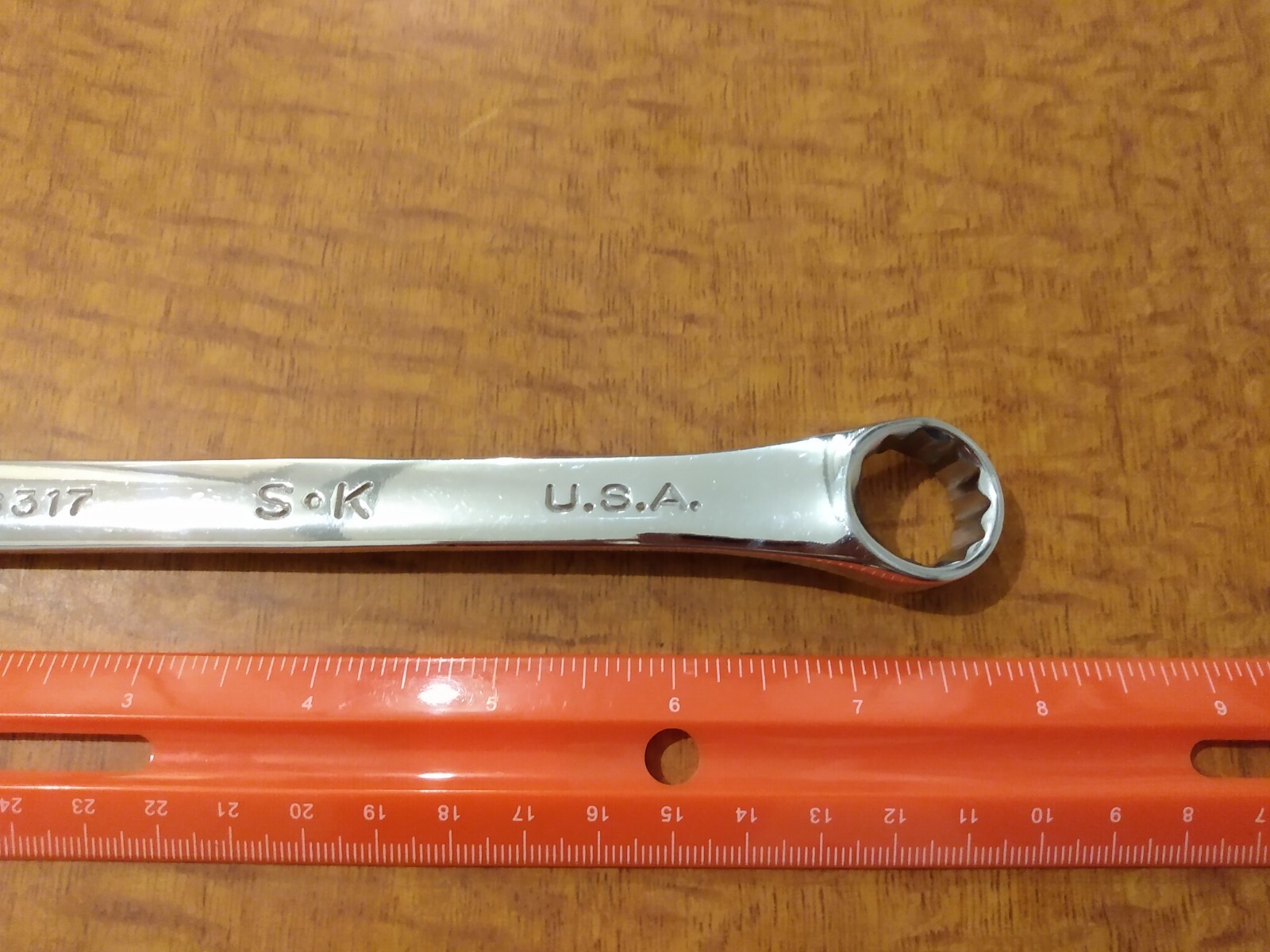 SK Tools 17mm Combination Wrench 88317 New Old Stock. U.S.A.