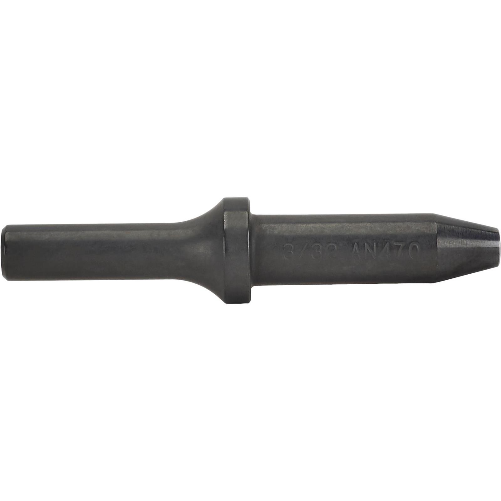Rivet Set 3 1/2 Inch, Straight, .401 Shank, 4 Piece Set