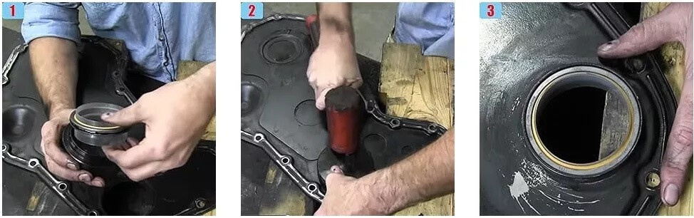 For Cummins 5.9L 6.7L Front Cover Crankshaft Seal & Wear Sleeve Installer Tool