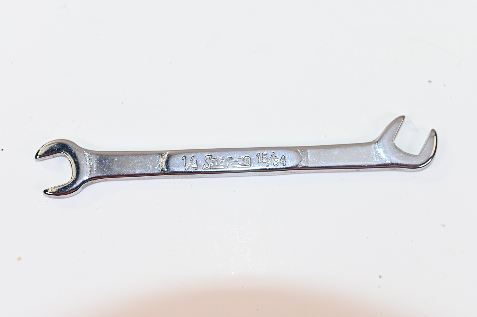 Snap-on DS1516 Offset Open End Ignition Wrench 15/64 x 1/4 Inch USA Snap On Tool