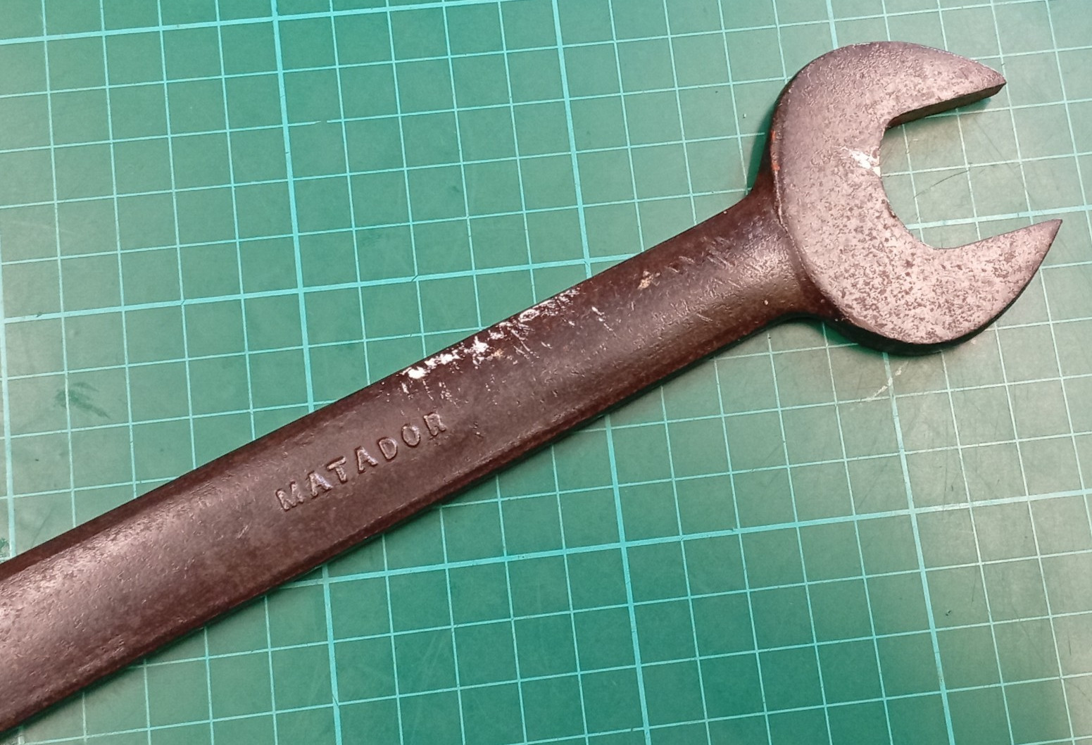 Vintage MATADOR, Super-Chrom 25mm x 28mm Open Ended Spanner