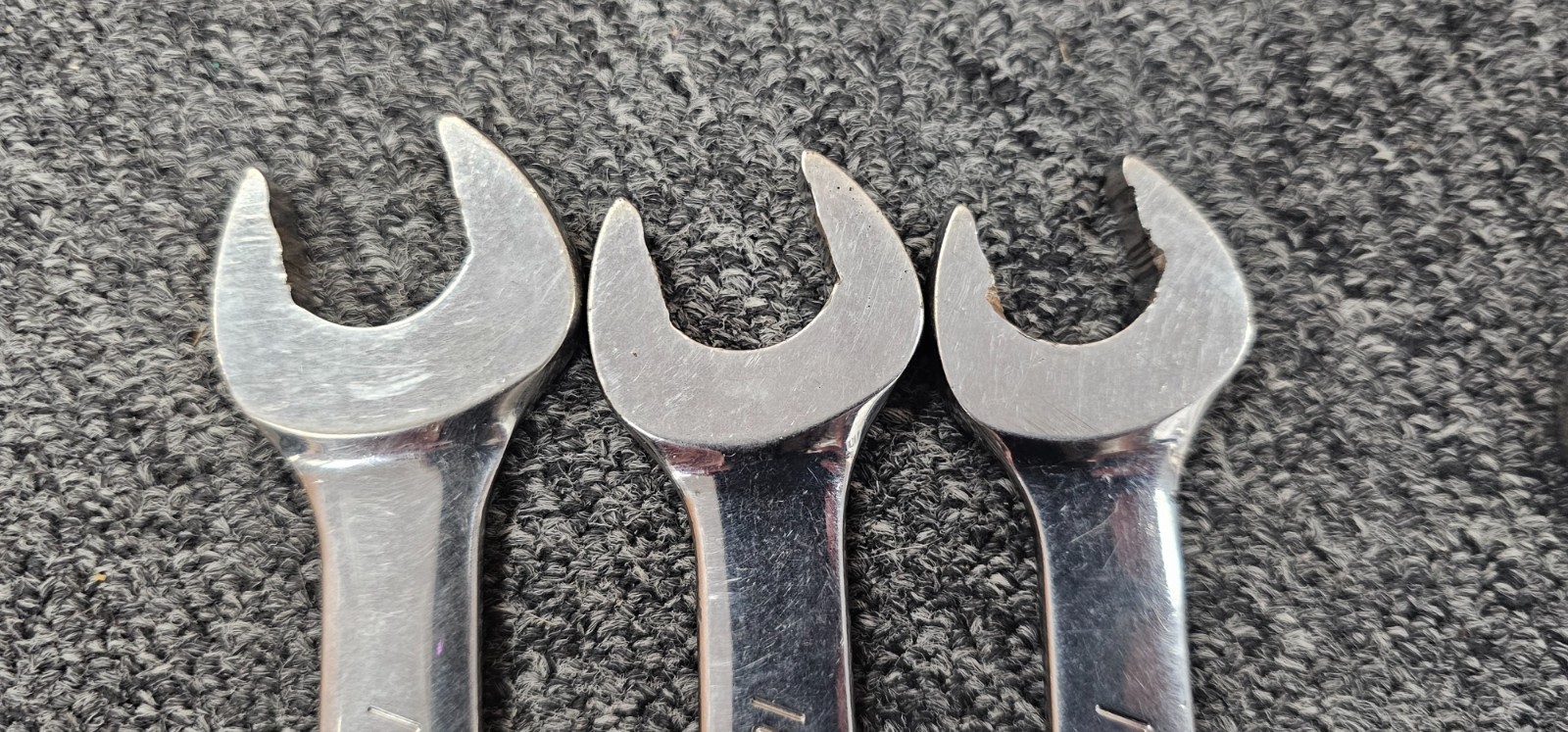 Snap-On SOEXM 12Pt Metric Combination Wrenches, 10,11,12,13,14mm & 17,18,19mm