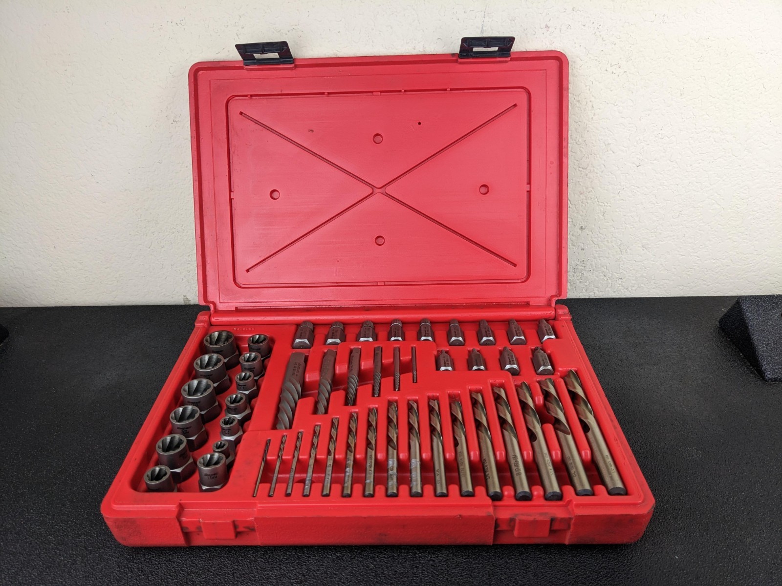 #bn708 Snap On Tools EXDMS48 48 Piece Master EXTRACTOR SET