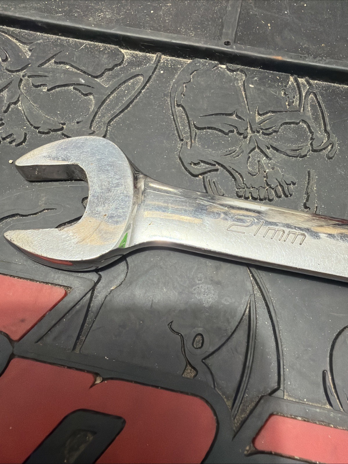 Snap On Tools Flank Drive Combination Wrench 21MM OEXM210B 12Pt READ DESCRIPTION