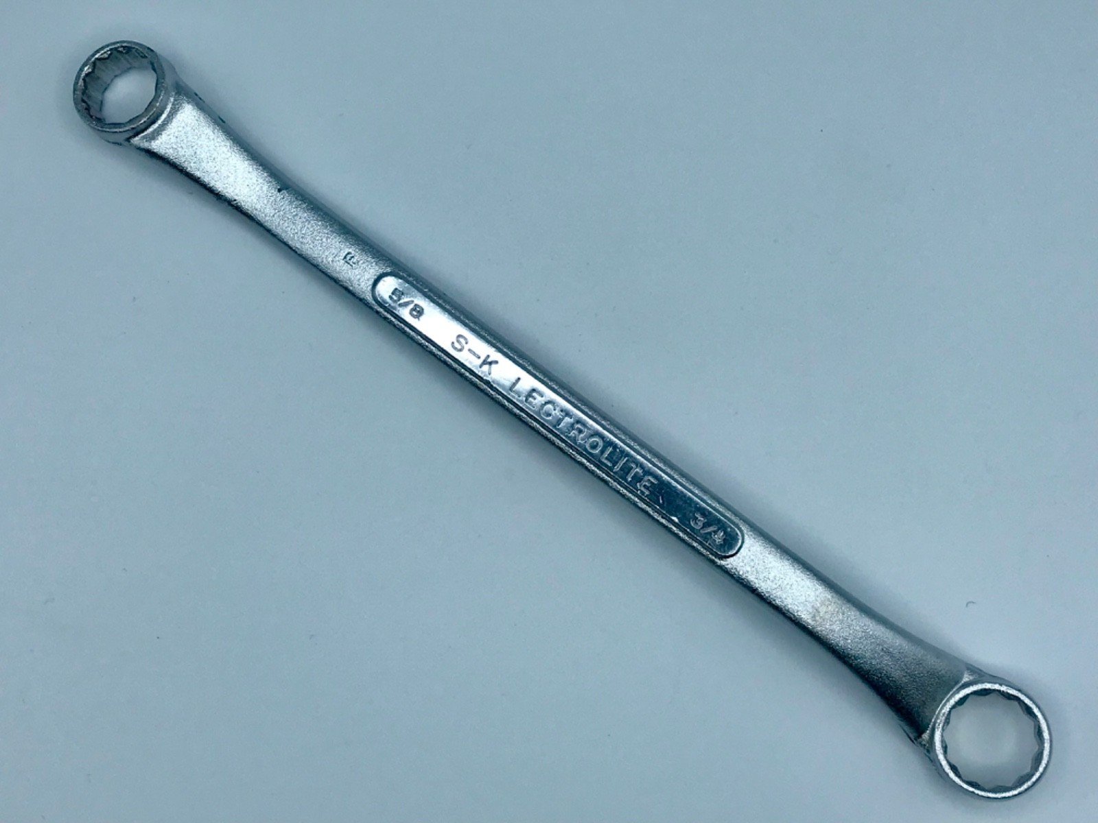 Vintage S-K Lectrolite SAE 6-Piece Offset Box Wrench Set, USA 🇺🇸